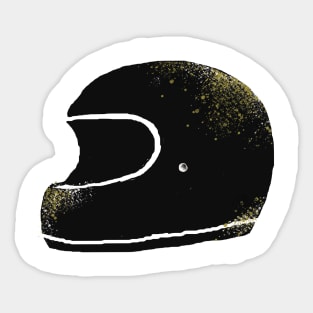 classic helmet Sticker